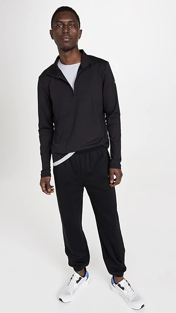 Alo Yoga Conquer 1/4 Zip Fitted Long Sleeve 4 Alo Yoga Conquer 1/4 Zip Fitted Long Sleeve - Image 4