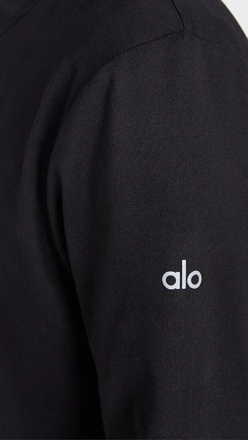 Alo Yoga Conquer 1/4 Zip Fitted Long Sleeve 5 Alo Yoga Conquer 1/4 Zip Fitted Long Sleeve - Image 5