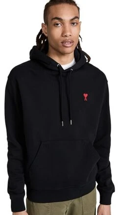 AMI Ami De Coeur Hoodie -Reberio Fashion Store amiii308221071b 1646768344392 2 0. UX357 QL90