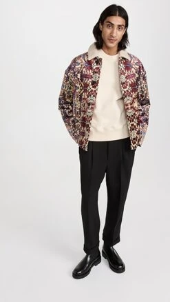 AMI Carrot Fit Trousers -Reberio Fashion Store amiii3087710652 1669653270536 2 0. UX357 QL90