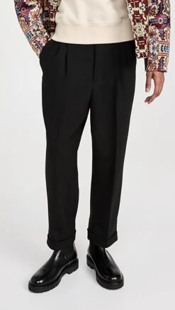 AMI Carrot Fit Trousers