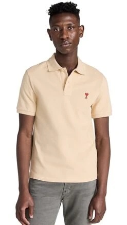 AMI Ami De Coeur Polo -Reberio Fashion Store amiii3093970383 1674747061217 2 0. UX357 QL90