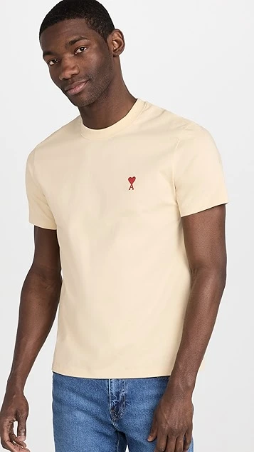 AMI Ami De Coeur T Shirt 7 AMI Ami De Coeur T Shirt - Image 7