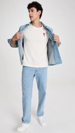 AMI Ami De Coeur T-Shirt 11 AMI Ami De Coeur T-Shirt -Reberio Fashion Store amiii309471eeef 1679678667166 2 0. UX357 QL90