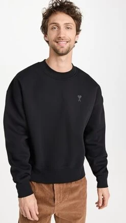 AMI Ami De Coeur Sweatshirt -Reberio Fashion Store amiii309521071b 1673564391006 2 0. UX357 QL90