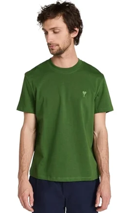 AMI Tonal Adc T Shirt -Reberio Fashion Store amiii3095410334 1677629858174 2 0. UX357 QL90