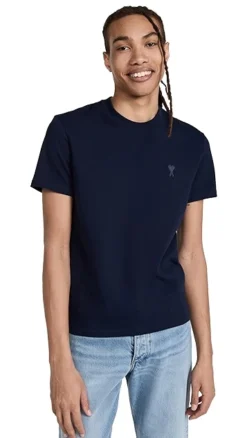 AMI Tonal ADC T Shirt -Reberio Fashion Store amiii3095557820 1677090577892 2 0. UX357 QL90