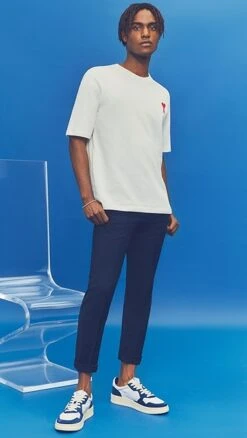 AMI Cigarette Fit Trousers -Reberio Fashion Store amiii3096857820 1684418766302 2 0. UX357 QL90