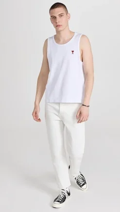 AMI Adc Tank Top -Reberio Fashion Store amiii30978102ca 1678463597551 2 0. UX357 QL90