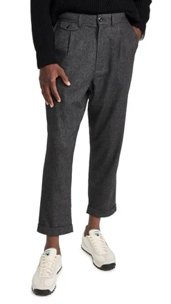Alex Mill Standard Pleated Pants In Italian Wool -Reberio Fashion Store amill3031412894 1663867314426 2 0. UX357 QL90