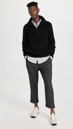 Alex Mill Standard Pleated Pants In Italian Wool -Reberio Fashion Store amill3031412894 1663867314669 2 0. UX357 QL90