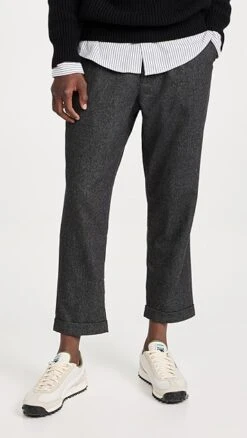 Alex Mill Standard Pleated Pants In Italian Wool