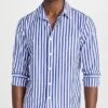 Alex Mill Mill Shirt In Wide Striped Portuguese Poplin