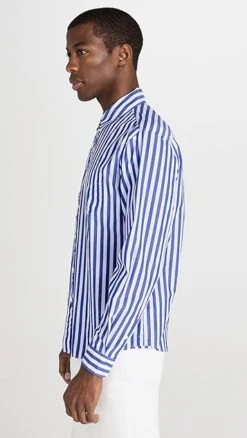 Alex Mill Mill Shirt In Wide Striped Portuguese Poplin -Reberio Fashion Store amill303641a7da 1675297315420 2 0. UX357 QL90