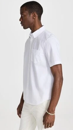 Alex Mill Short Sleeve Mill Shirt -Reberio Fashion Store amill303691c925 1680107570041 2 0. UX357 QL90