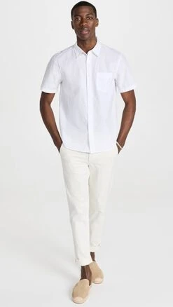 Alex Mill Short Sleeve Mill Shirt -Reberio Fashion Store amill303691c925 1680107571036 2 0. UX357 QL90