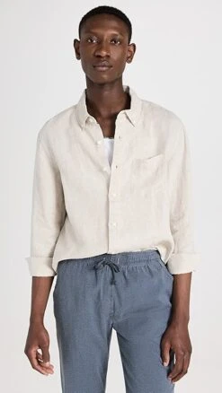Alex Mill Mill Shirt In Linen