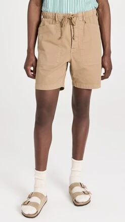 Alex Mill Pull-On Button Fly Shorts -Reberio Fashion Store amill3040061703 1684253790017 2 0. UX357 QL90