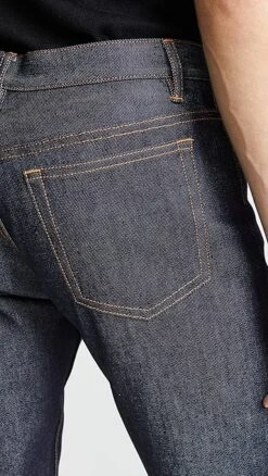 A.P.C. Petite New Standard Raw Indigo Jeans -Reberio Fashion Store apcaa3006637336 q5 2 0. UX357 QL90