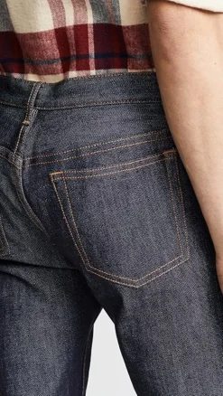 A.P.C. Petit New Standard Indigo Stretch Jeans -Reberio Fashion Store apcaa3065911873 q5 2 0. UX357 QL90