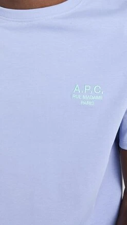 A.P.C. T-Shirt New Raymond 11 A.P.C. T-Shirt New Raymond -Reberio Fashion Store apcaa3261710366 1675883162381 2 0. UX357 QL90