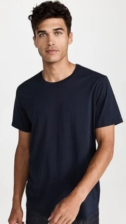 ATM Anthony Thomas Melillo Classic Jersey Crew Neck Tee