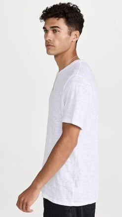 ATM Anthony Thomas Melillo Slub Short Sleeve Crew Tee -Reberio Fashion Store atman307381c925 1663101642830 2 0. UX357 QL90