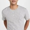 ATM Anthony Thomas Melillo Slub Short Sleeve Crew Neck