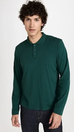 ATM Anthony Thomas Melillo Classic Jersey Long Sleeve Polo -Reberio Fashion Store atman307571f1dc 1666889828249 2 0. UX357 QL90