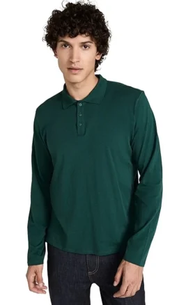 ATM Anthony Thomas Melillo Classic Jersey Long Sleeve Polo -Reberio Fashion Store atman307571f1dc 1666889828292 2 0. UX357 QL90