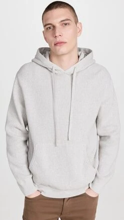 ATM Anthony Thomas Melillo Waffle Stitch Hoodie
