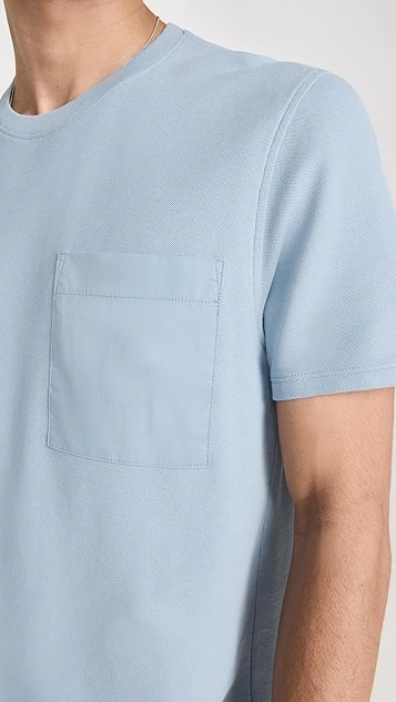 ATM Anthony Thomas Melillo Pima Cotton Pique Short Sleeve Pocket Tee 5 ATM Anthony Thomas Melillo Pima Cotton Pique Short Sleeve Pocket Tee - Image 5