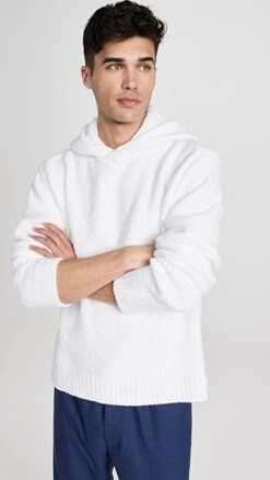 ATM Anthony Thomas Melillo Chenille Pullover Hoodie