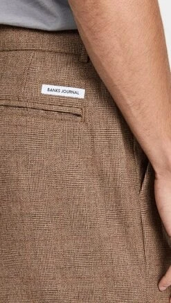 Banks Journal Saint Check Pants -Reberio Fashion Store bjour3034212798 1666025609649 2 0. UX357 QL90
