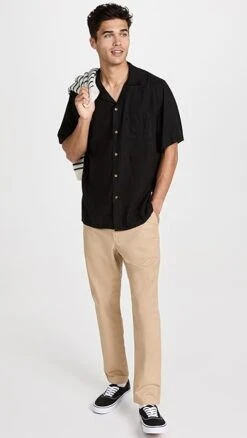 Banks Journal Brighton Short Sleeve Shirt -Reberio Fashion Store bjour303641cd2d 1665605801544 2 0. UX357 QL90