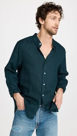 Banks Journal Hastings Linen Shirt