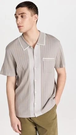 Banks Journal Alfie Short Sleeve Knit Shirt