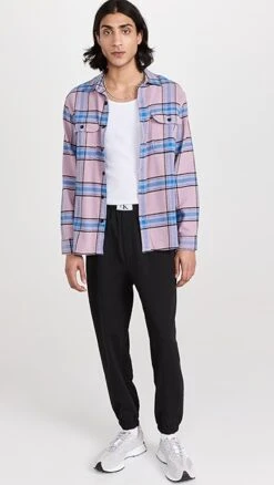 Calvin Klein Underwear Logo Joggers -Reberio Fashion Store cklen449051071b 1676649484228 2 0. UX357 QL90