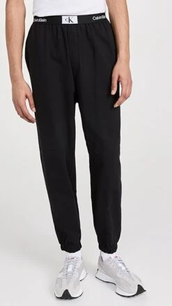 Calvin Klein Underwear Logo Joggers -Reberio Fashion Store cklen449051071b 1676649484319 2 0. UX357 QL90
