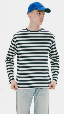 Closed Striped Long Sleeve Tee 11 Closed Striped Long Sleeve Tee -Reberio Fashion Store closd3031411903 1679068702980 2 0. UX357 QL90