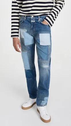 Closed Bogus Straight Patchwork Jeans -Reberio Fashion Store closd303151df5f 1677164230930 2 0. UX357 QL90