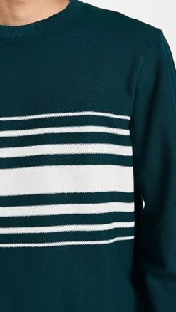 Club Monaco Stripe Pique Crewneck Sweater 11 Club Monaco Stripe Pique Crewneck Sweater -Reberio Fashion Store clubm4453511907 1665490762592 2 0. UX357 QL90