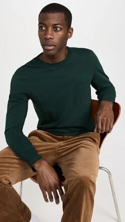 Club Monaco Long Sleeve Williams Crew