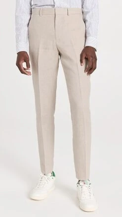 Club Monaco Summer Linen Suit Trousers -Reberio Fashion Store clubm4461210719 1684185810988 2 0. UX357 QL90