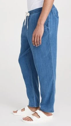 Corridor Washed Indigo Drawstring Trousers 9 Corridor Washed Indigo Drawstring Trousers -Reberio Fashion Store corri3012011873 1676676310594 2 0. UX357 QL90