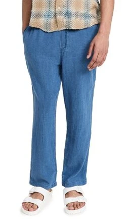 Corridor Washed Indigo Drawstring Trousers 13 Corridor Washed Indigo Drawstring Trousers -Reberio Fashion Store corri3012011873 1676676312693 2 0. UX357 QL90