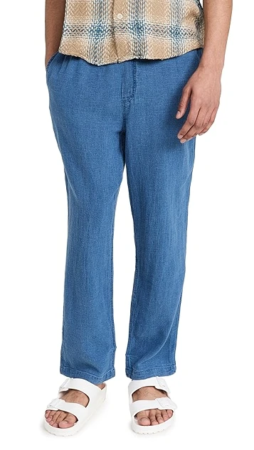 Corridor Washed Indigo Drawstring Trousers 7 Corridor Washed Indigo Drawstring Trousers - Image 7