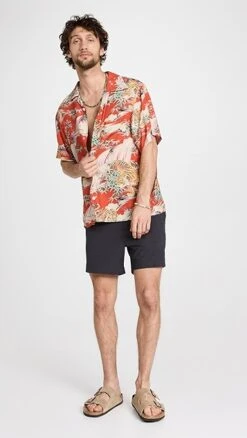 Faherty Belt Loop All Day 9" Shorts -Reberio Fashion Store faher3061112894 1677859325575 2 0. UX357 QL90
