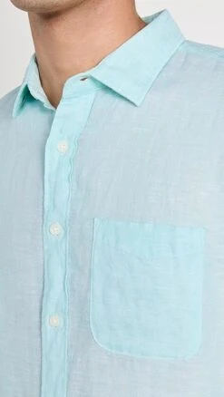 Faherty Linen Laguna Shirt -Reberio Fashion Store faher3065335869 1682974209269 2 0. UX357 QL90