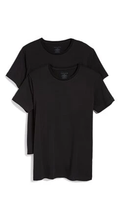 Falke 2-Pack Cotton Crew Neck Tee -Reberio Fashion Store falke402911071b 1664462339220 2 0. UX357 QL90